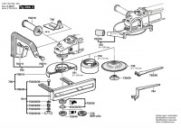 Bosch 0 601 352 042 GWS 18-230 Angle Grinder 240 V / GB Spare Parts GWS18-230